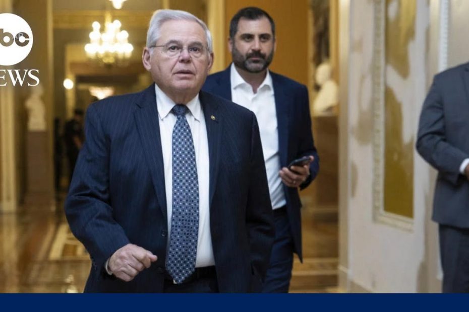 Sen. Bob Menendez indicted on bribery charges