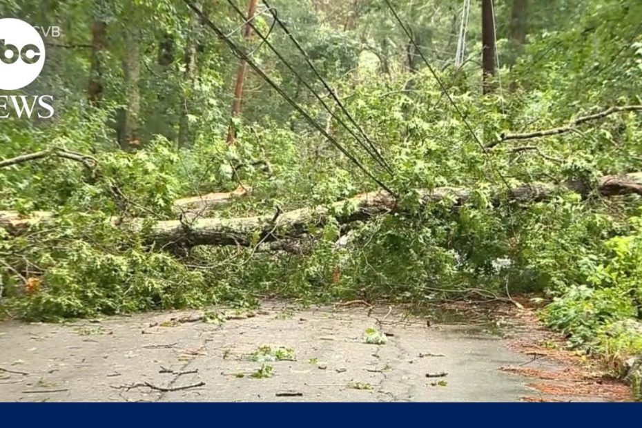 Tornadoes strike New England