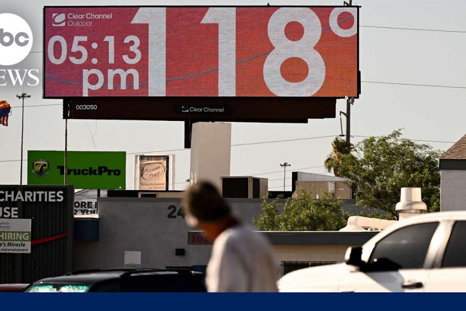 Americans swelter as record-breaking heat sweeps Southwest l GMA