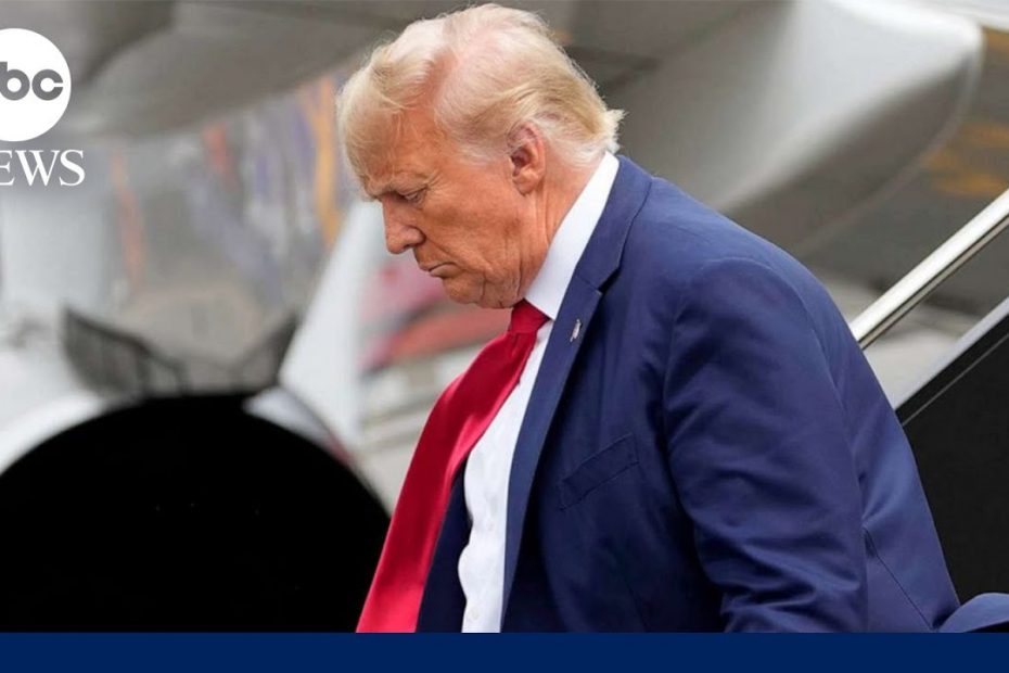 Trump “absolutely understands” the weight of charges in indictment | ABC News