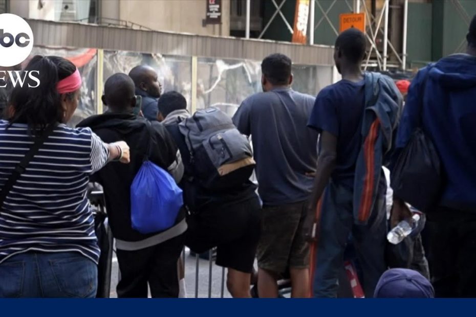New York City running out of space for asylum-seekers