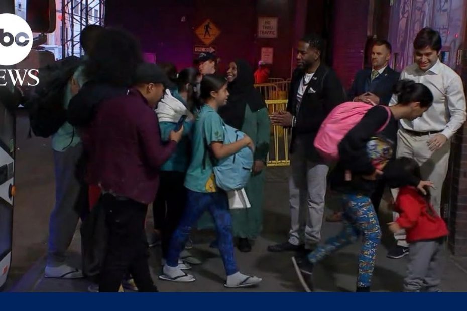 Buses of migrants arrive in suburban New York after Title 42 ends | ABCNL