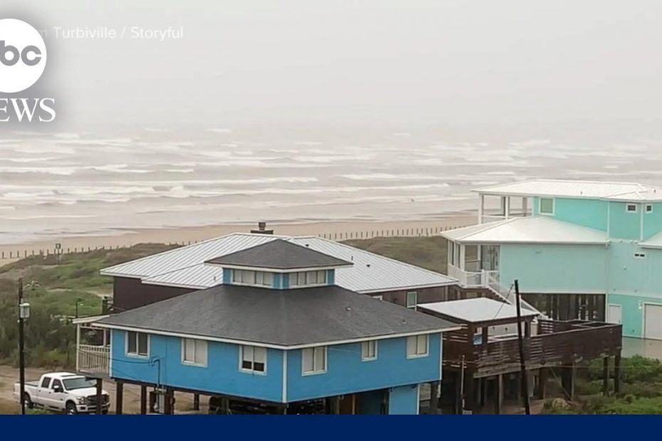 Tropical Storm Harold slams Texas