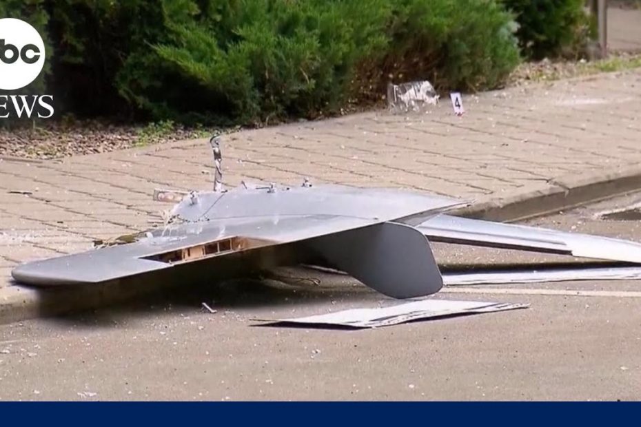 Drones strike residential areas in Moscow