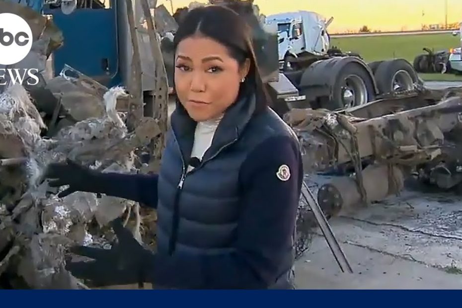 Multiple fatalities after dust storm on major Illinois highway l GMA