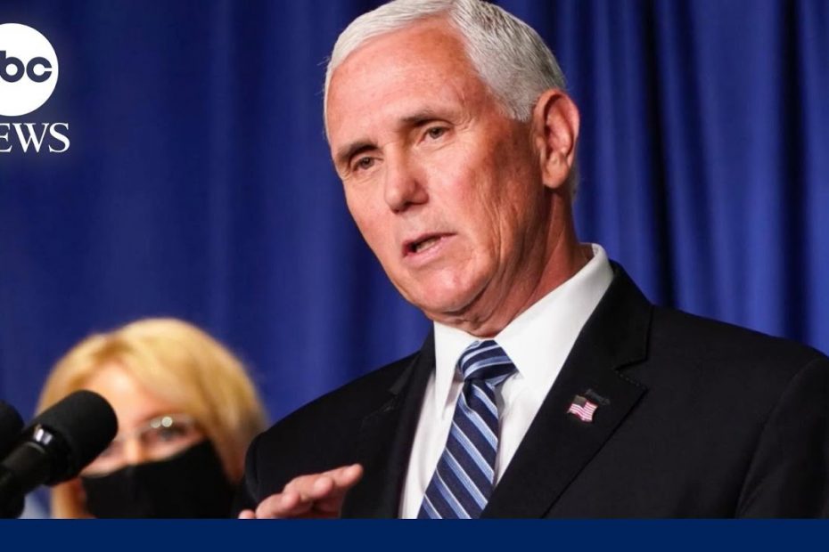 Mike Pence will not be charged in classified documents investigation: DOJ