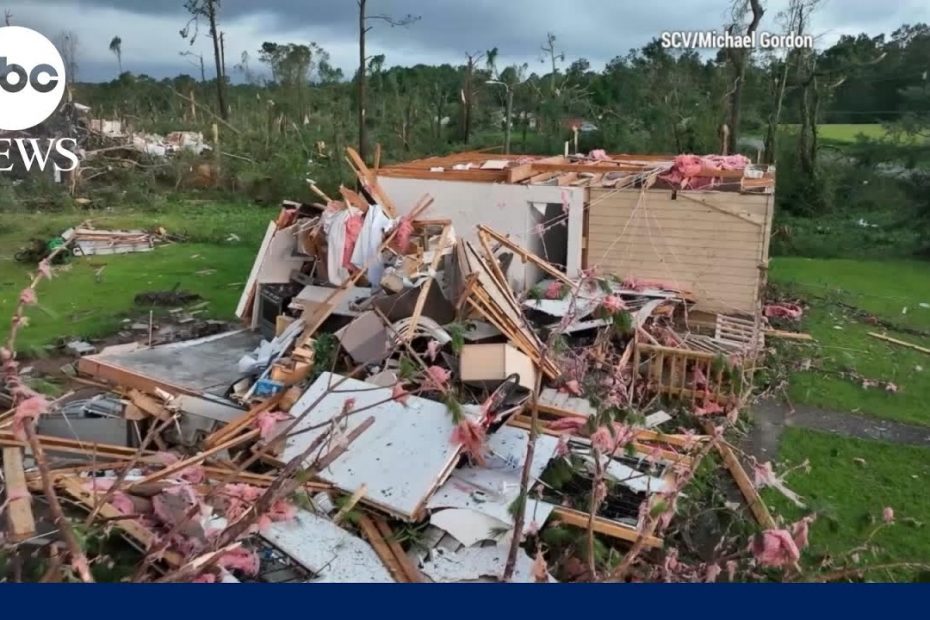 8 people trapped after tornado rips through Mississippi bank l WNT
