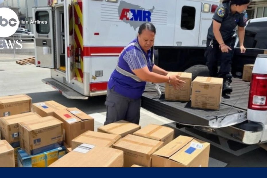 Hawaiian Airlines lowers fare to help evacuees leave Maui