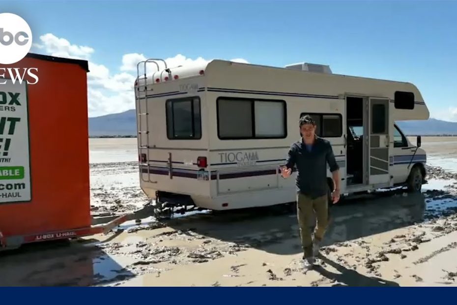 Thousands begin escape from Burning Man after monsoons and flooding l GMA