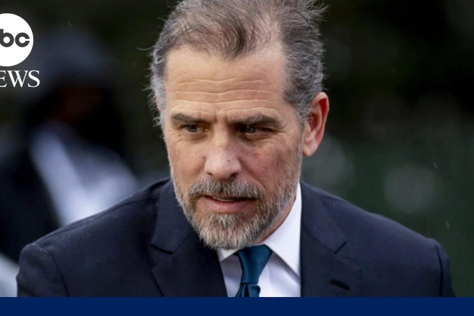 Hunter Biden indicted on federal gun charges