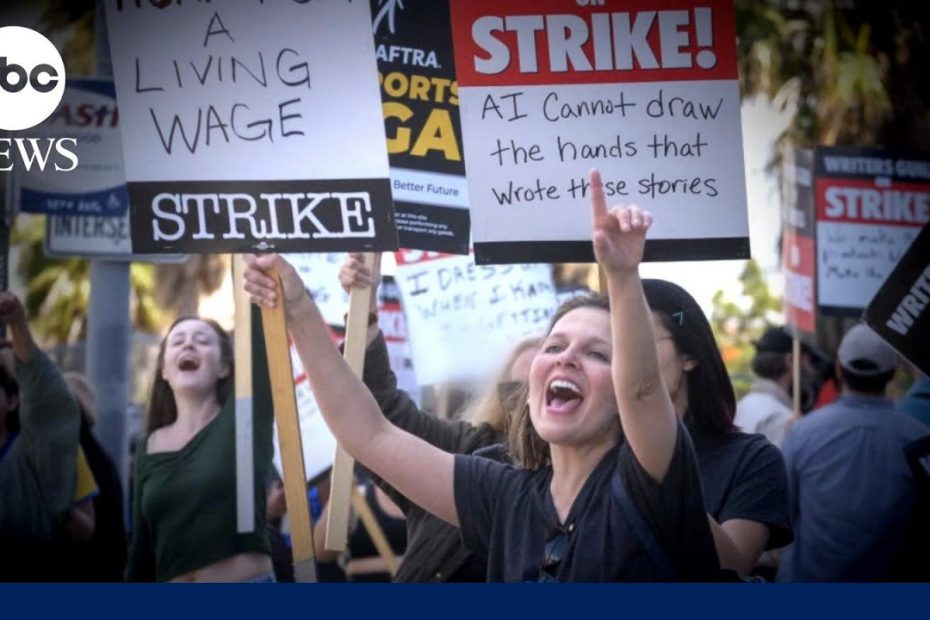 Hollywood writers reach 'tentative' deal with studios to end strike l GMA