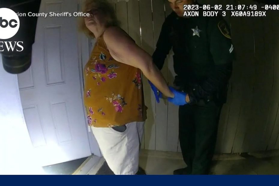 Newly released body camera footage the moment police arrest woman who shot neighbor | GMA