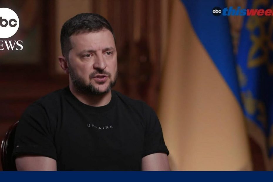 Zelenskyy talks Ukraine counteroffensive, weapons from allies | GMA