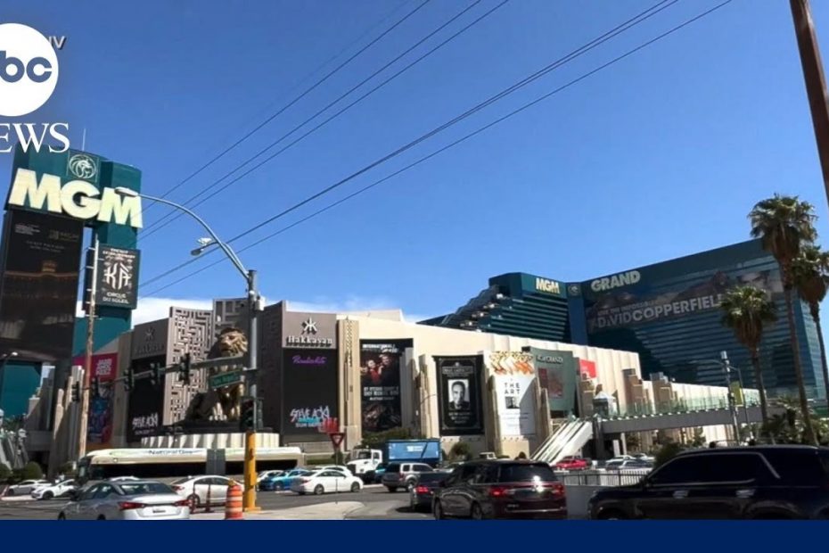 Massive cyberattack targets hotels and casinos in Las Vegas | ABCNL