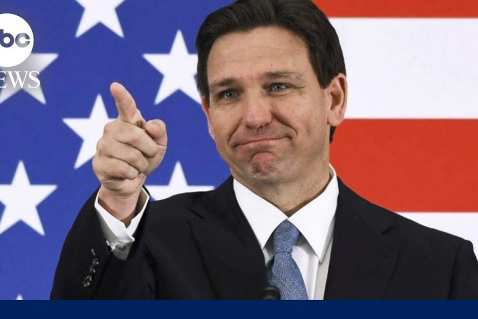 Florida Gov. Ron DeSantis to announce 2024 presidential bid l GMA