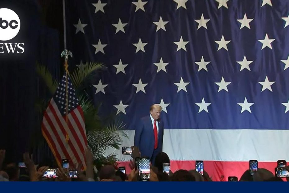 Trump hits campaign trail | GMA