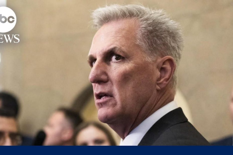 Far right lawmakers rebel against McCarthy as shutdown deadline nears l GMA