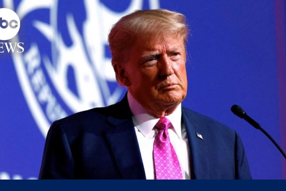Special counsel informs Trump he is a target in its Jan. 6 investigation | ABCNL