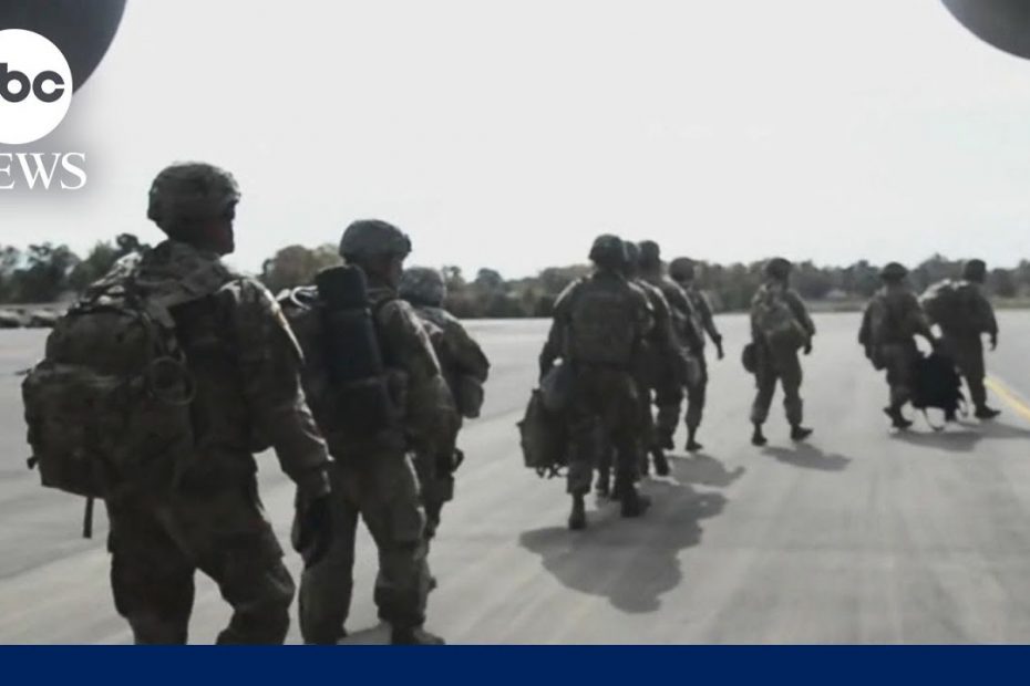 Troops being deployed to border