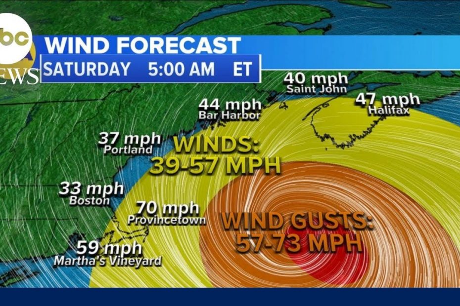 Tropical storm warnings across New England ahead of Hurricane Lee’s arrival l GMA