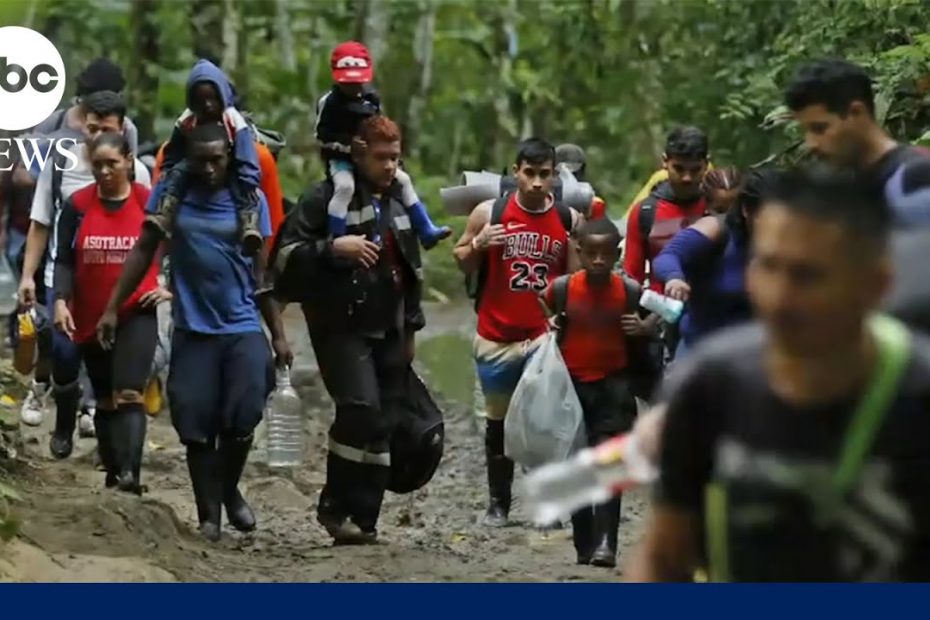 Migrants trekking to U.S. border hits an all-time high despite dangers of Darién Gap