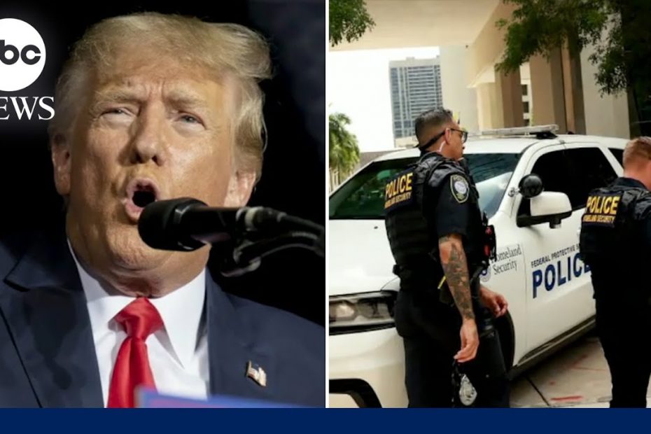 Miami courthouse on high alert ahead of Trump appearance l GMA