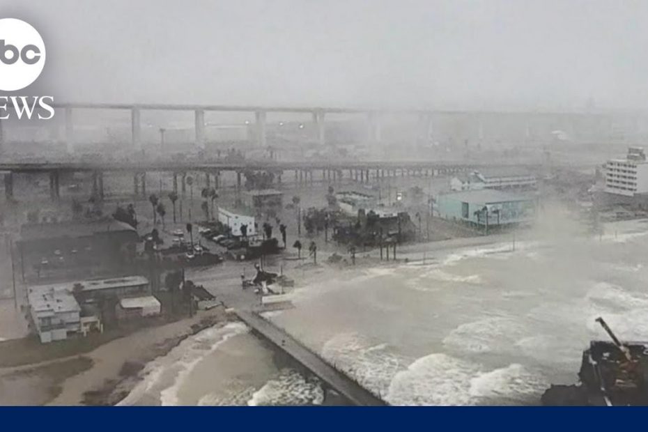 Tropical storm Harold moves into Texas | ABCNL