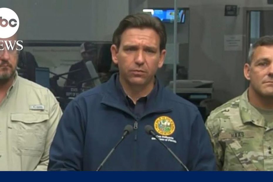 Gov. DeSantis gives update on Idalia | ABCNL