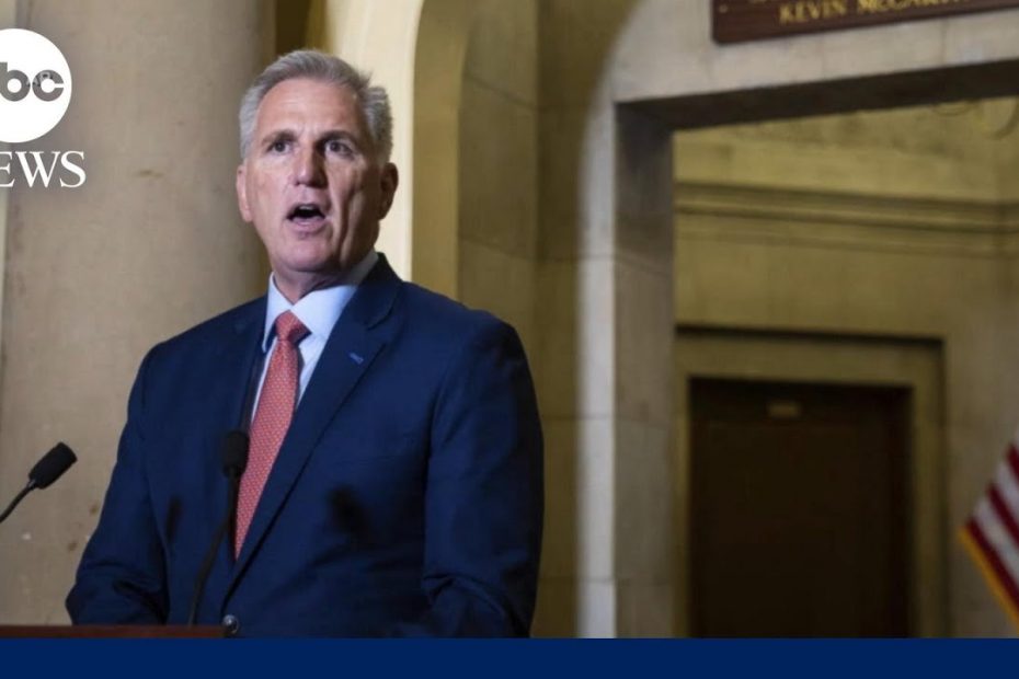 Republicans threaten to oust McCarthy
