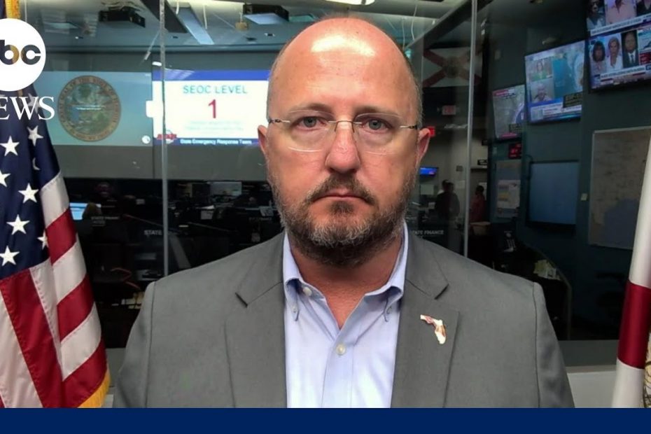 People 'need to get out of harm's way': Florida emergency management director