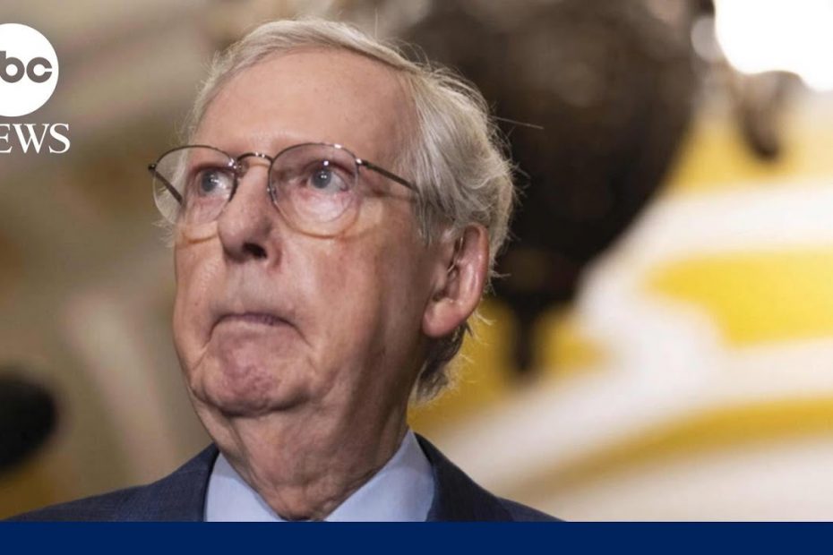 Mitch McConnell medically cleared to resume normal schedule after apparent freeze l GMA