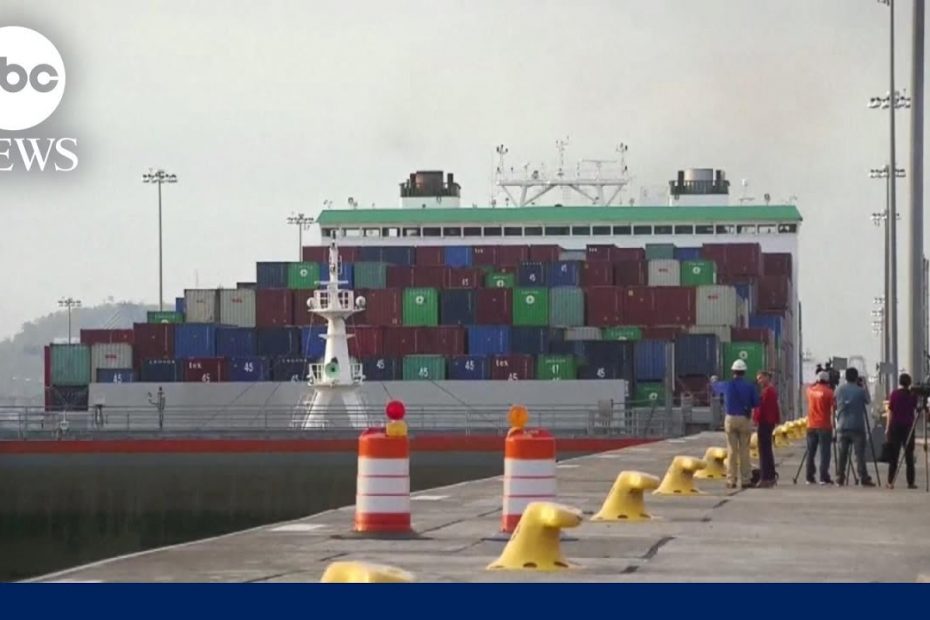 Traffic jam in Panama canal as drought leaves 200 ships stranded | GMA