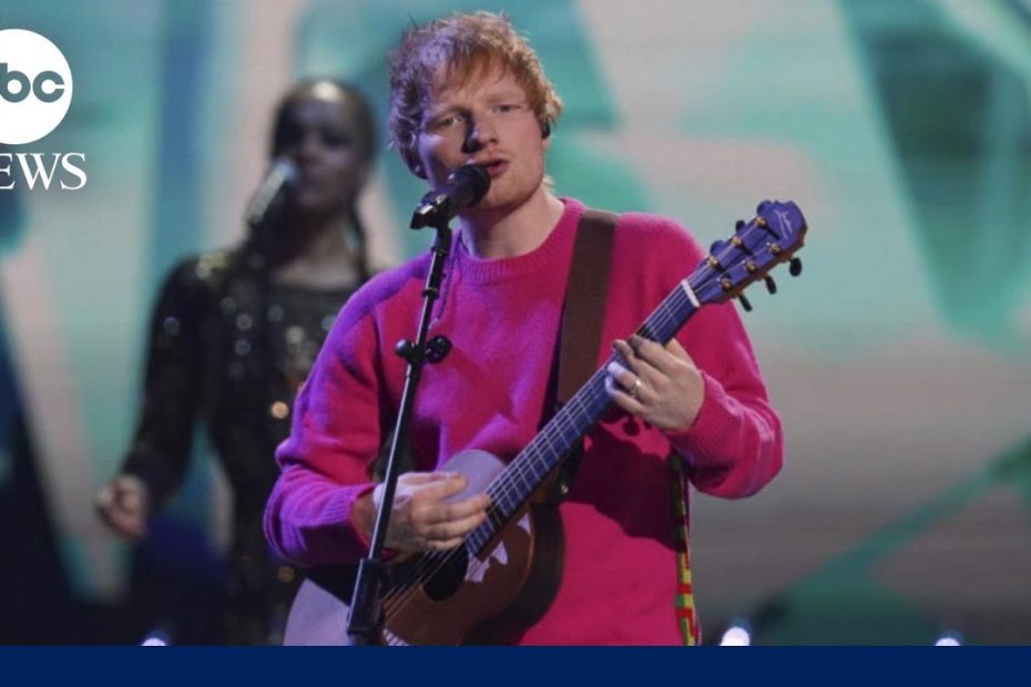 Ed Sheeran's copyright infringement trial begins | ABCNL