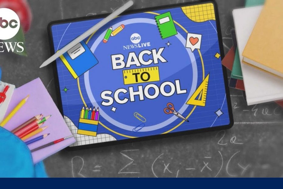 Back to school: ABC News Live shares tips on preparing your kids for a healthy year | ABCNL