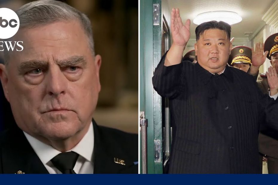 Putin with 'tin cup in hand,' says Gen. Mark Milley ahead of meeting with North Korean leader l GMA