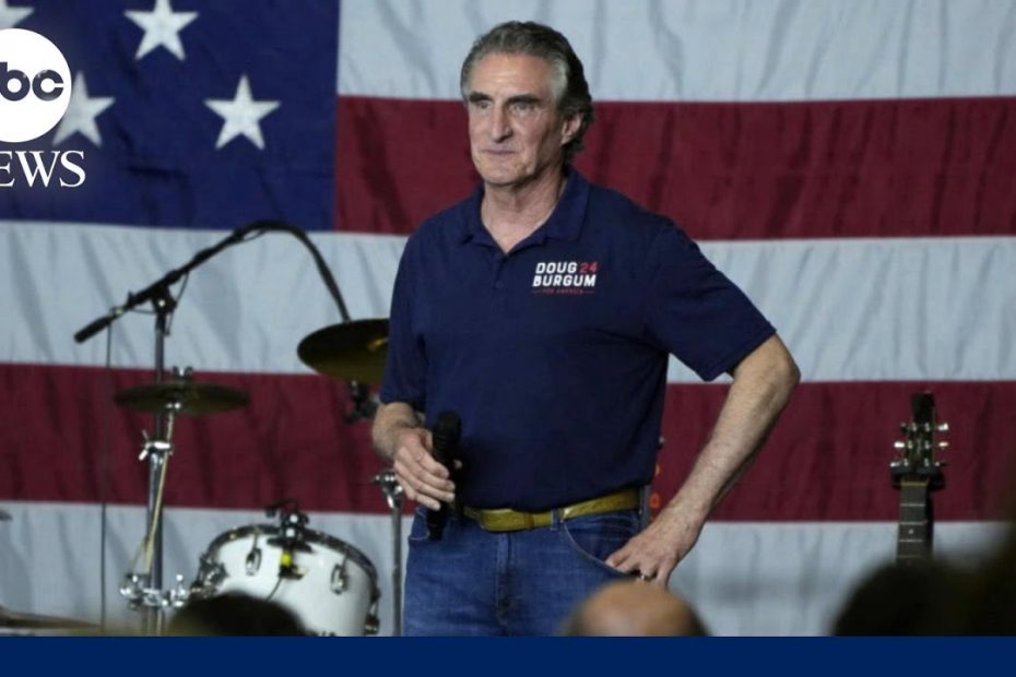 North Dakota Gov. Doug Burgum last candidate to qualify for debate | ABCNL