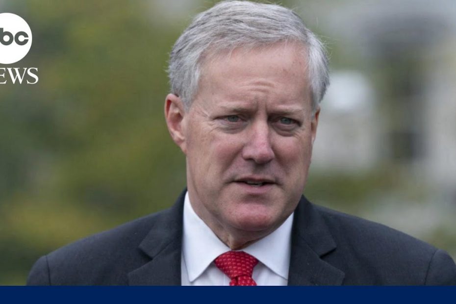 Mark Meadows contradicts Trump’s defense in classified documents case: Sources | WNT