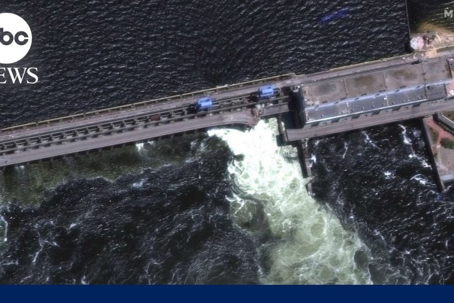 Ukraine accuses Russia of destroying strategically vital dam near border l GMA