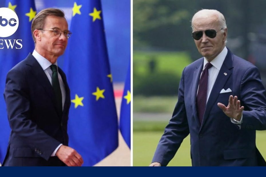 President Biden meets with Swedish leader as NATO expands