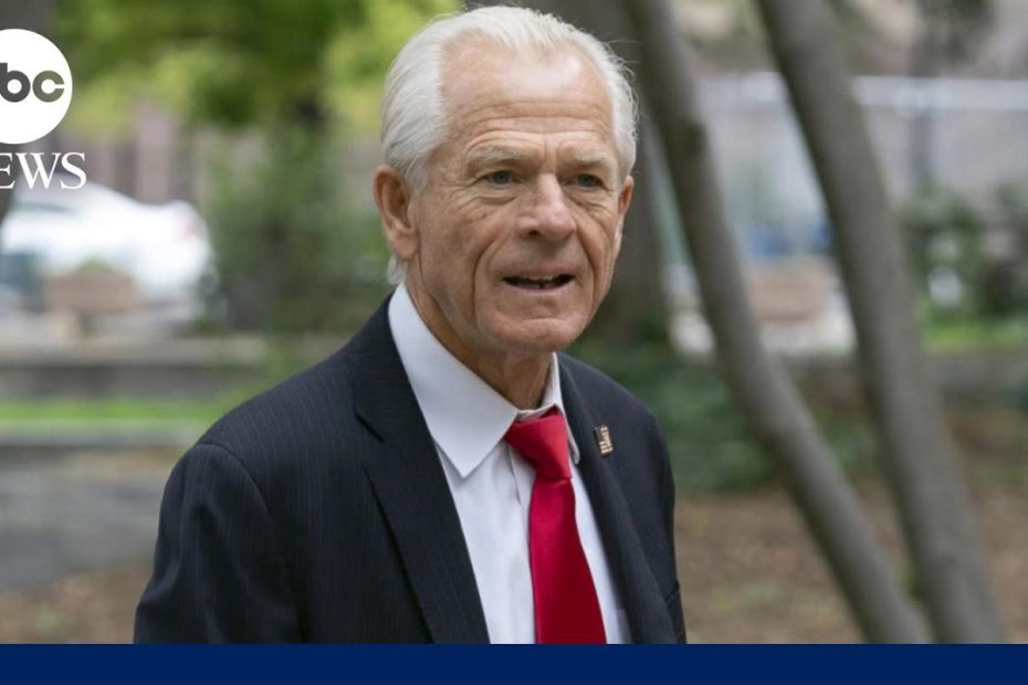 Former Trump advisor found guilty of contempt of Congress