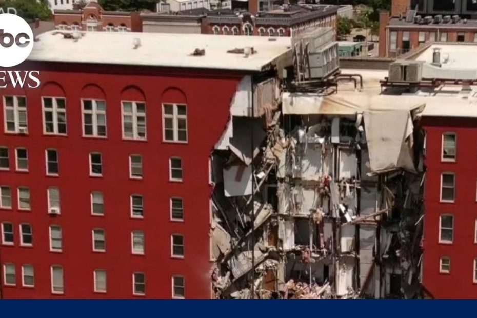 Demolition of collapsed building on hold