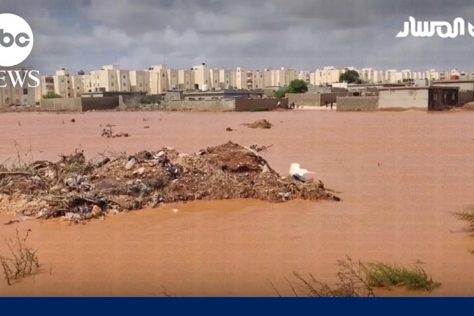 Thousands feared dead after flooding disaster in Libya