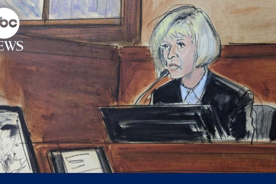 E. Jean Carroll testifies in civil case: “I’m here because Donald Trump raped me” | ABCNL