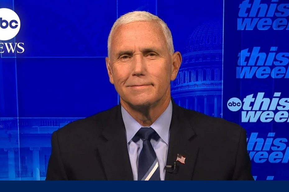 Candidates who qualified for debate should be 'willing to square off': Mike Pence | This Week