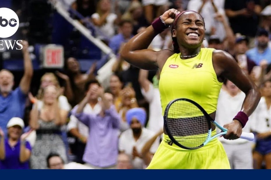 American tennis star Coco Gauff is headed to the final of the US Open | ABCNL