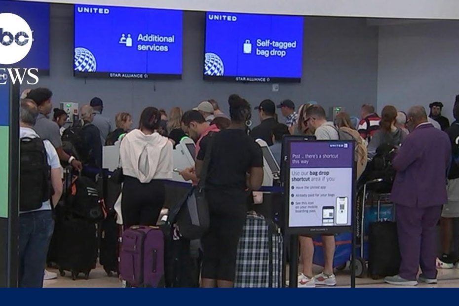 Air travel chaos