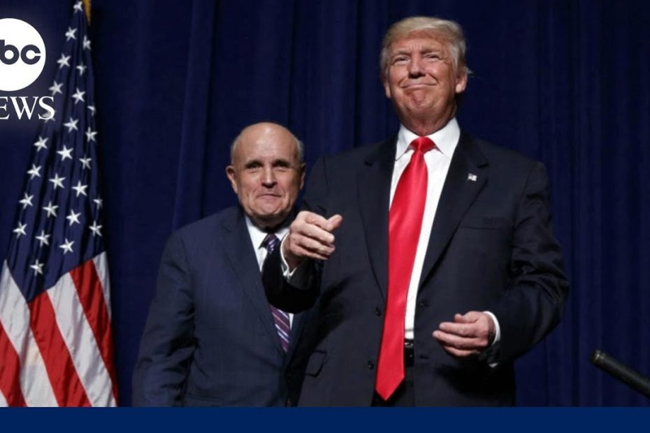Trump faces felony charges of conspiring to overturn the 2020 election results | ABCNL