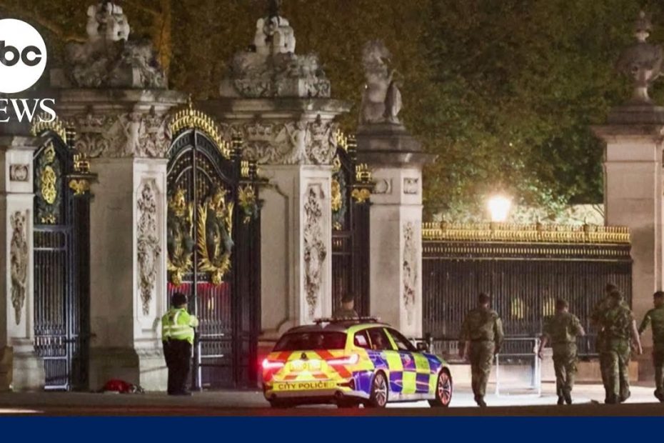 Man arrested outside Buckingham Palace l GMA