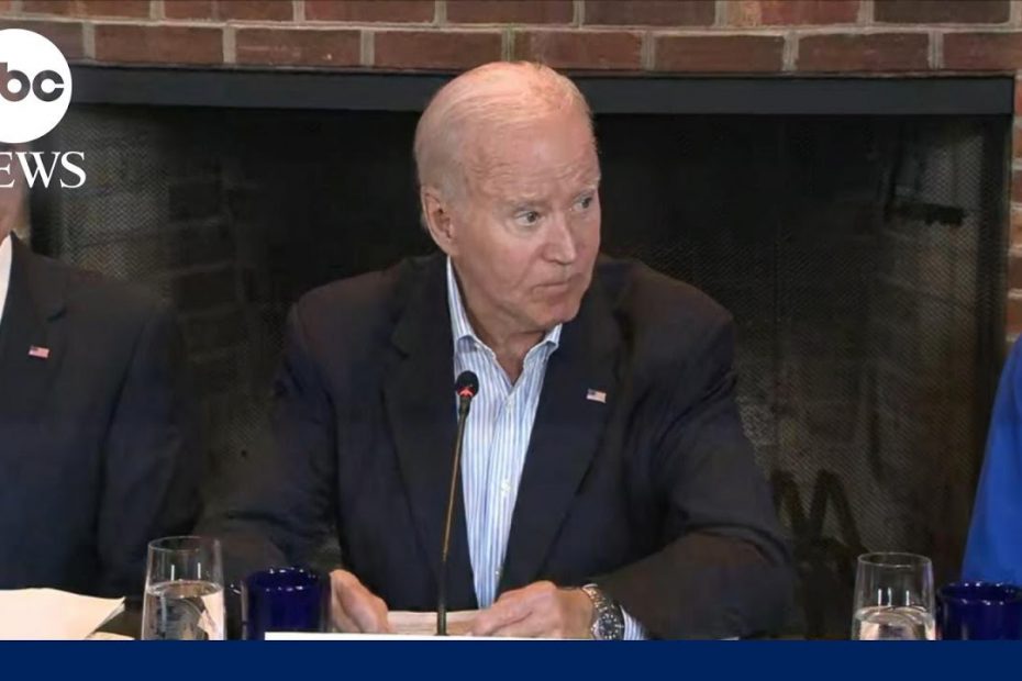 Biden hosts historic trilateral meeting with Japan and South Korea