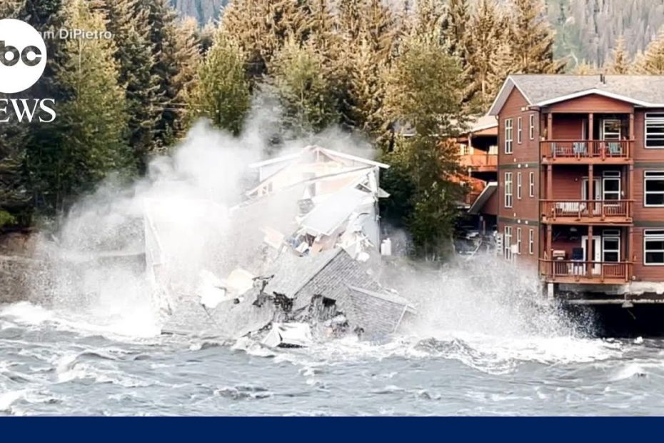 'This is a very rare event': Glacial break causes major flooding in Alaska | GMA